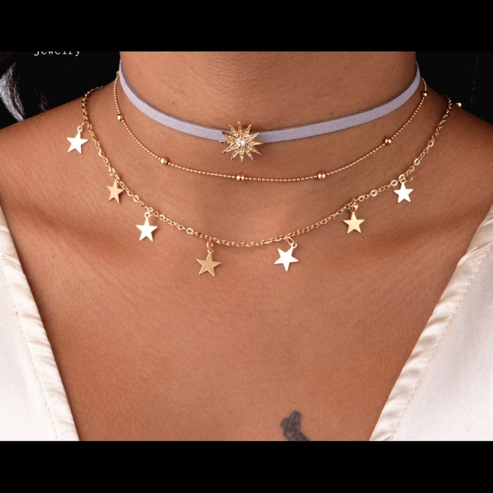 ◾️Sunny choker necklace